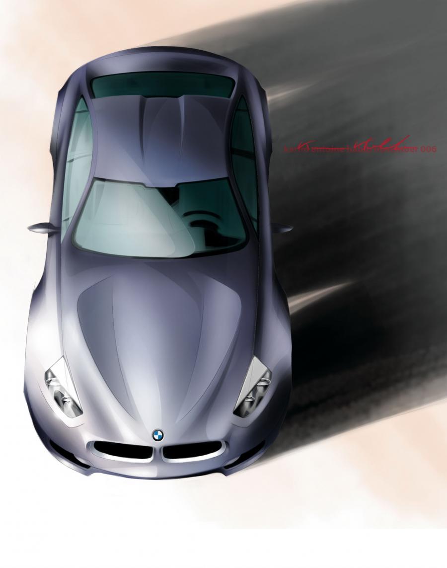 Эскиз BMW CS Concept 2007 года  (фото 23 из 66)